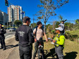 PCPR participa de blitz educativa em alusão ao Maio Amarelo na Capital