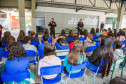 PCPR realiza palestra sobre cidadania e responsabilidade para alunos do ensino médio em Piraquara