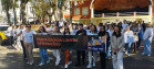 PCPR marca presença na Caminhada do Meio-Dia contra o feminicídio 