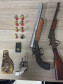 PCPR prende homem em flagrante por posse ilegal de arma de fogo em Pitanga