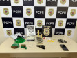PCPR e GMPR prende homem pelo crime de tráfico de drogas e posse ilegal de arma de fogo em Ponta Grossa