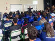 PCPR realiza palestra sobre bullying e cyberbullying em uma escola em Curitiba