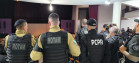 Com o apoio de outras forças, PCPR prende 14 pessoas durante operação deflagrada em Francisco Beltrão 