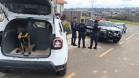 PCPR e GM prendem homem em flagrante por tráfico de drogas e porte de arma de fogo em Ponta Grossa