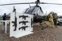 Estado investe R$ 116 milhões em helicópteros, fuzis, viaturas e tecnologia para forças de segurança