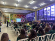 PCPR realiza palestra em uma escola com o tema de bullying e o cyberbullying na Capital