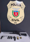 PCPR apreende armas de fogo durante investigação de violência doméstica em Nova Londrina 