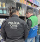 PCPR realiza operação de fiscalização de bebidas com indícios de falsificação em São José dos Pinhais