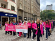 PCPR participa de caminhada em alusão ao Outubro Rosa em Curitiba 