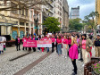 PCPR participa de caminhada em alusão ao Outubro Rosa em Curitiba 