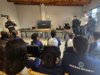 PCPR recebe alunos para palestra e visita na Delegacia de Palmeira