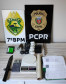 PCPR e PMPR prendem homem suspeito de distribuir drogas para traficantes de Cidade Gaúcha 