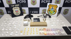PCPR e GCM prendem cinco pessoas durante operação contra o tráfico de drogas e um caso de homicídio em Ponta Grossa