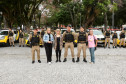 Forças de segurança participam do evento Mulheres em Ação, em Curitiba