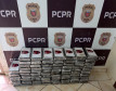PCPR prende homem em flagrante e apreende 76 tabletes de cocaína em São Miguel do Iguaçu