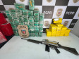 PCPR intercepta carga de drogas e arsenal de armas avaliadas em R$ 22 milhões em Campo Largo