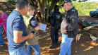 PCPR prende homem e apreende armas e aves silvestres durante ação em Cornélio Procópio