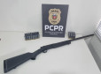 PCPR apreende armas de fogo durante ação em Cascavel