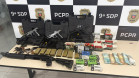 PCPR apreende R$ 48 mil, veículos, embarcações e armas durante operação contra fraude milionária em Maringá