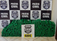 PCPR prende dois por tráfico e aprende quase 100 kg de maconha em Foz do Iguaçu