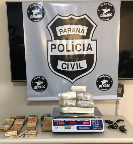 PCPR prende dois suspeitos por tráfico de drogas