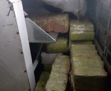 Apreensão de 3,1 toneladas de maconha