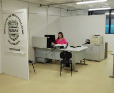 Sala do posto de identificação