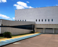 Fachado do posto de identificação