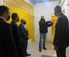 Comissão com representante da polícia civil