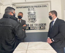 Comissão com representante da polícia civil