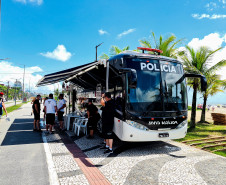 PCPR inicia atuação com Delegacia Móvel no Litoral 