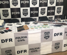 PCPR prende seis suspeitos de envolvimento em roubo avaliado em R$ 1,2 milhões em empresa de Curitiba