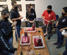 Participantes do curso reunidos
