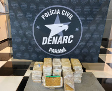 PCPR apreende 25kg de crack em São Miguel do Iguaçu