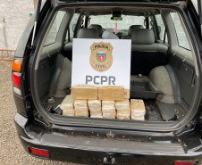 PCPR apreende mais de 25kg de crack em São Miguel do Iguaçu