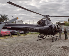 Helicóptero da polícia civil
