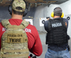 PCPR promove cursos de atualização de armamento e tiro em Curitiba