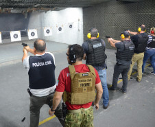 PCPR promove cursos de atualização de armamento e tiro em Curitiba