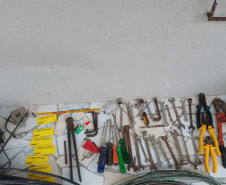 Equipamentos usados em furto são apreendidos em Guaratuba