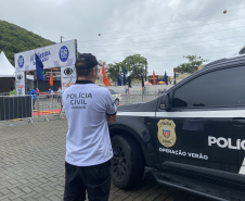 PCPR participa de corrida de rua em Guaratuba