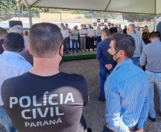 Evento de inauguração do NOC