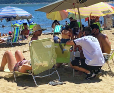 PCPR orienta veranistas sobre uso de caixas de som em alto volume nas praias