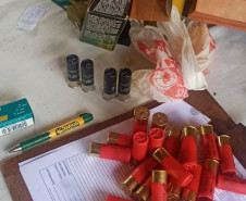 PCPR apreende armas e munições em Guaratuba
