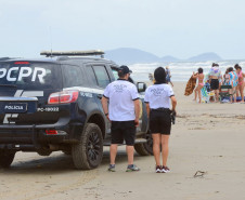 PCPR inicia segunda fase da Operação Verão no Litoral