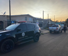 Policiais civis paranaenses cumprem mandados de busca e de prisão no Estado