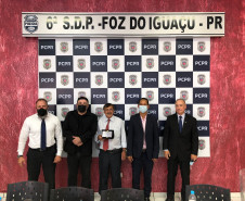 PCPR homenageia escrivão mais velho na ativa em todo país