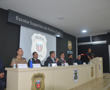 PCPR realiza seminário integrado com agentes da segurança pública e Consegs em Curitiba