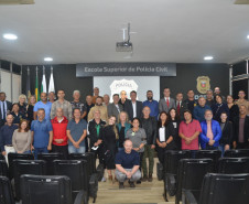 PCPR realiza seminário integrado com agentes da segurança pública e Consegs em Curitiba