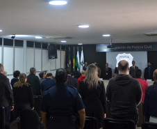 PCPR realiza seminário integrado com agentes da segurança pública e Consegs em Curitiba