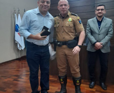 PCPR realiza entrega de medalhas para policiais civis em Ponta Grossa